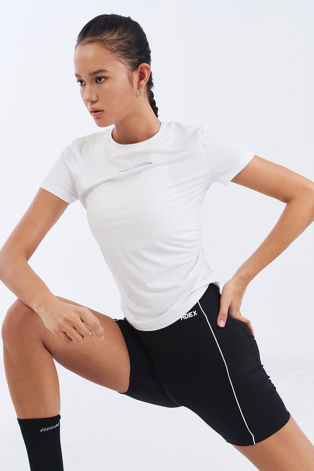 Women`s Assist Shirring Short Sleeve