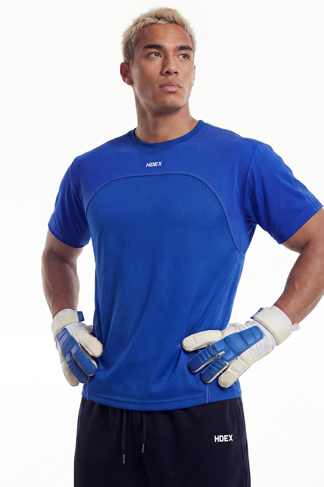 Wave Color Block Short Sleeve