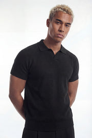 EZ Muscle Fit Open Pique Knit