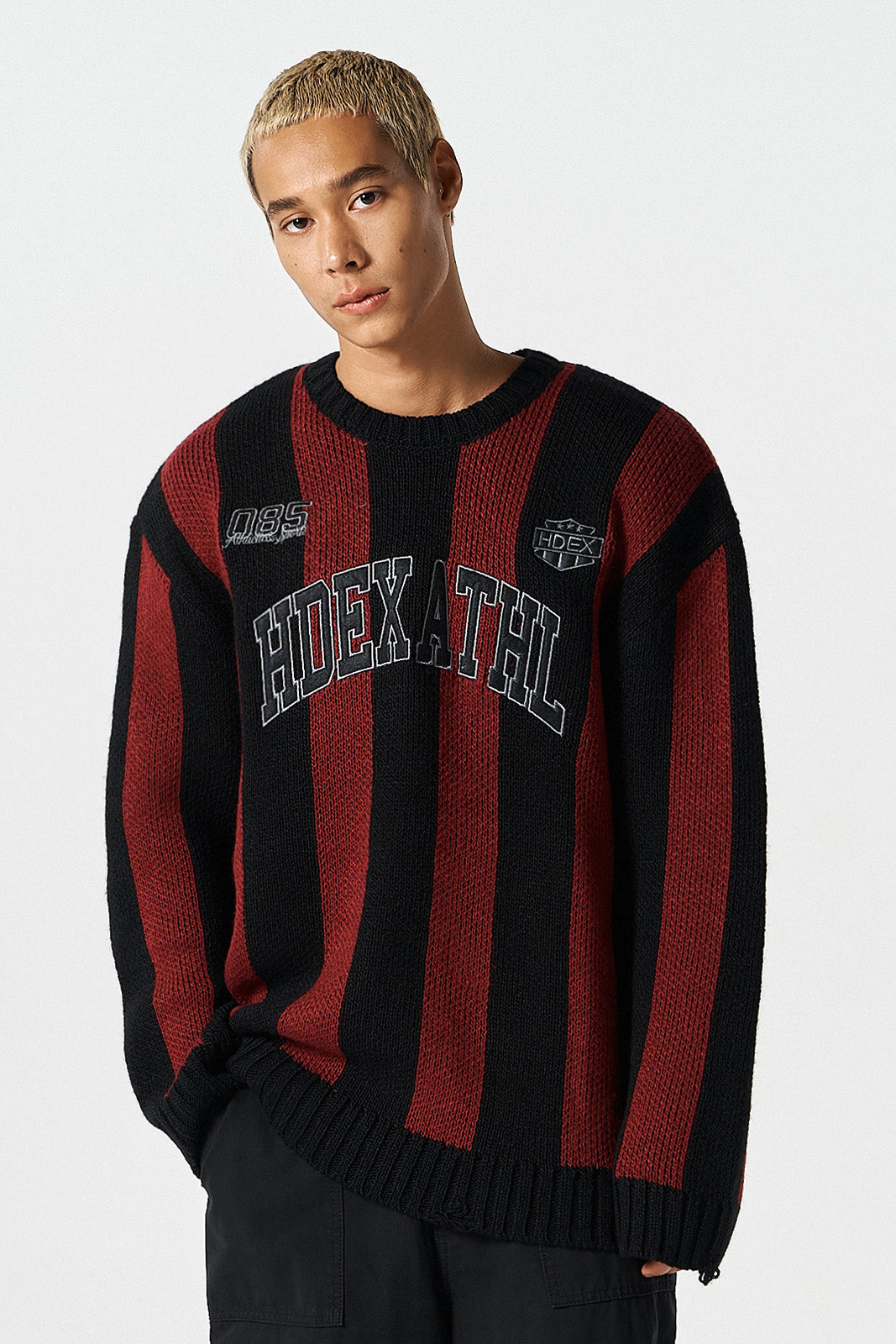 Athletic Stripe Knit