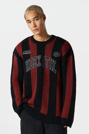 Athletic Stripe Knit