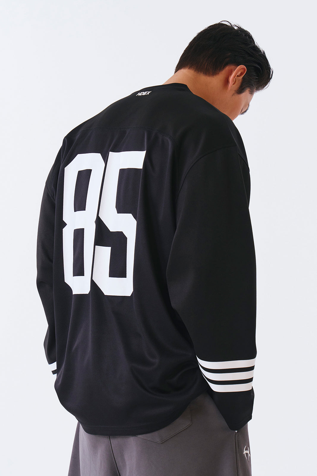 Mixed Mesh Rugby Long Sleeve