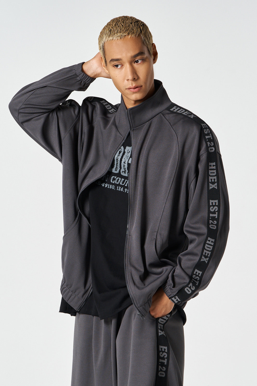 Tape Mesh Track Jacket