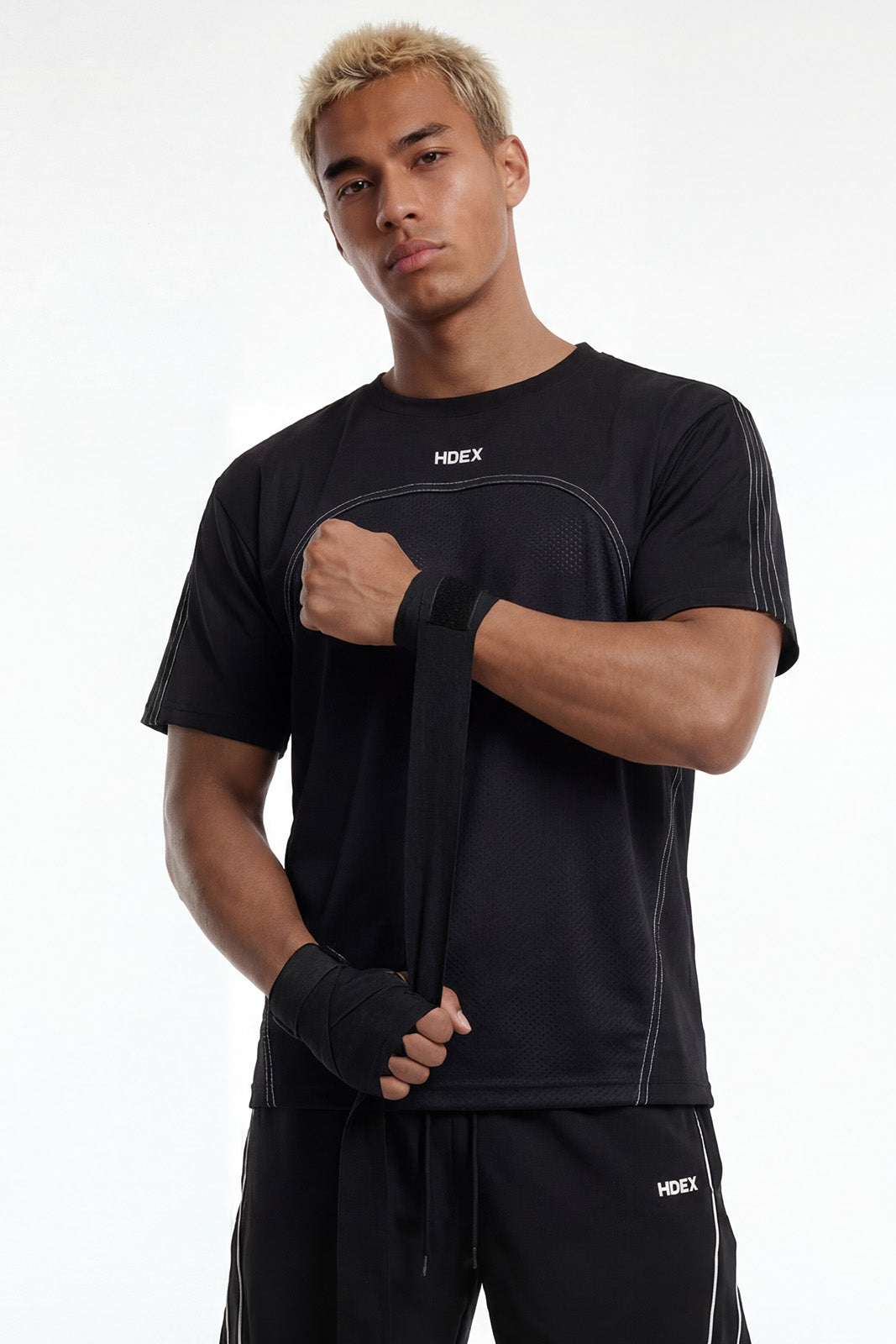 Wave Color Block Short Sleeve