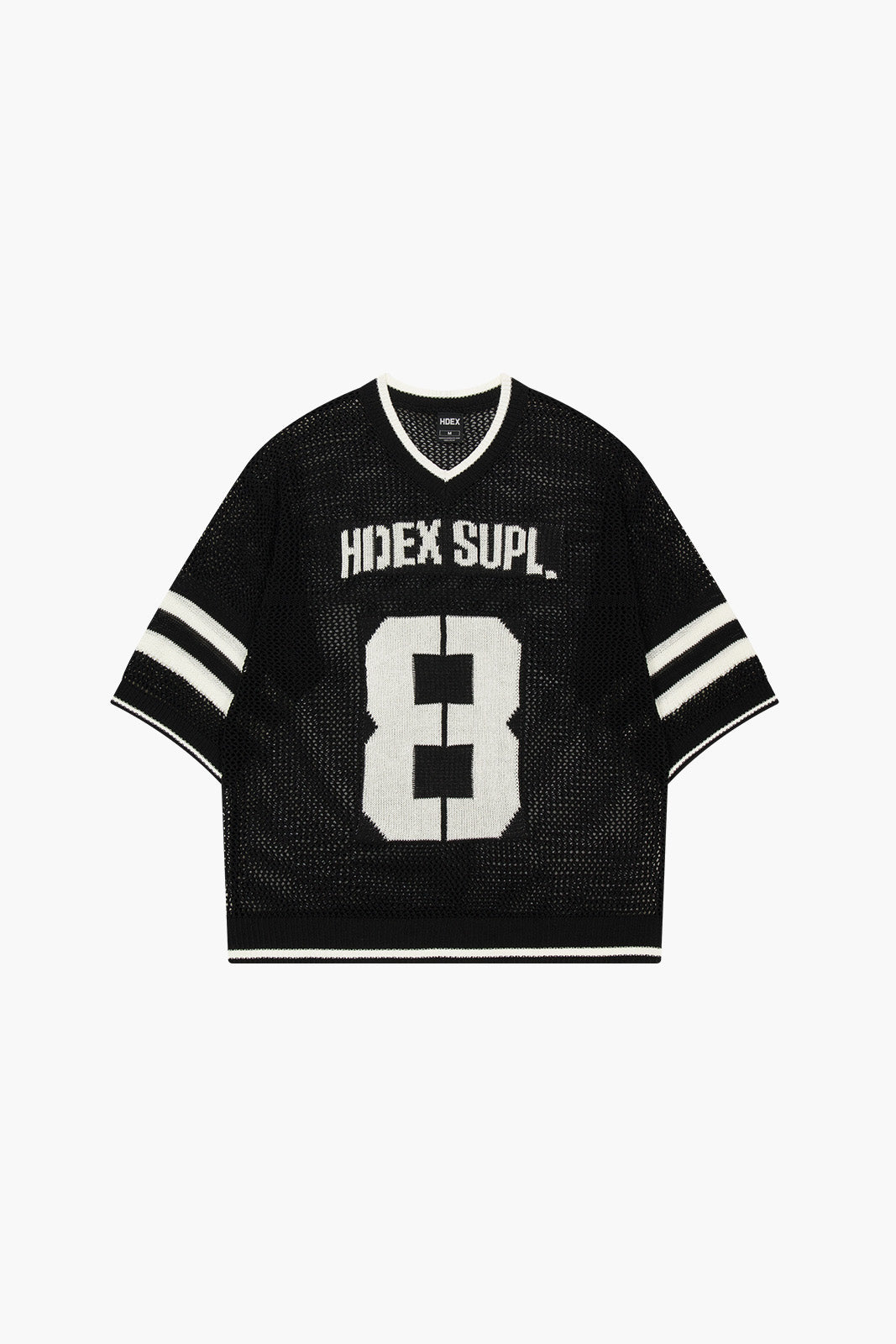 Number 8 Fishnet Rugby Knit