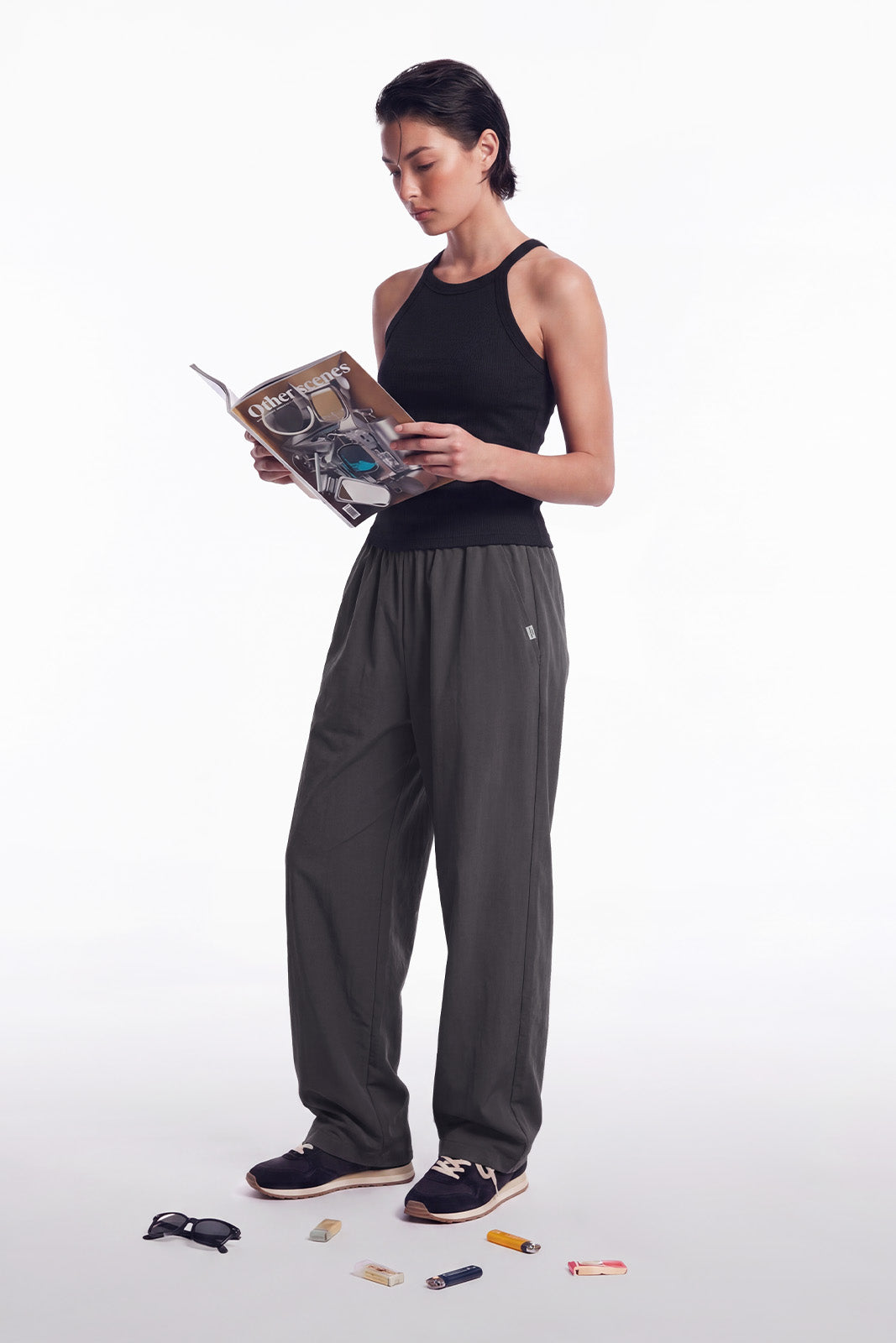 Essential Stretch Nylon Pants W