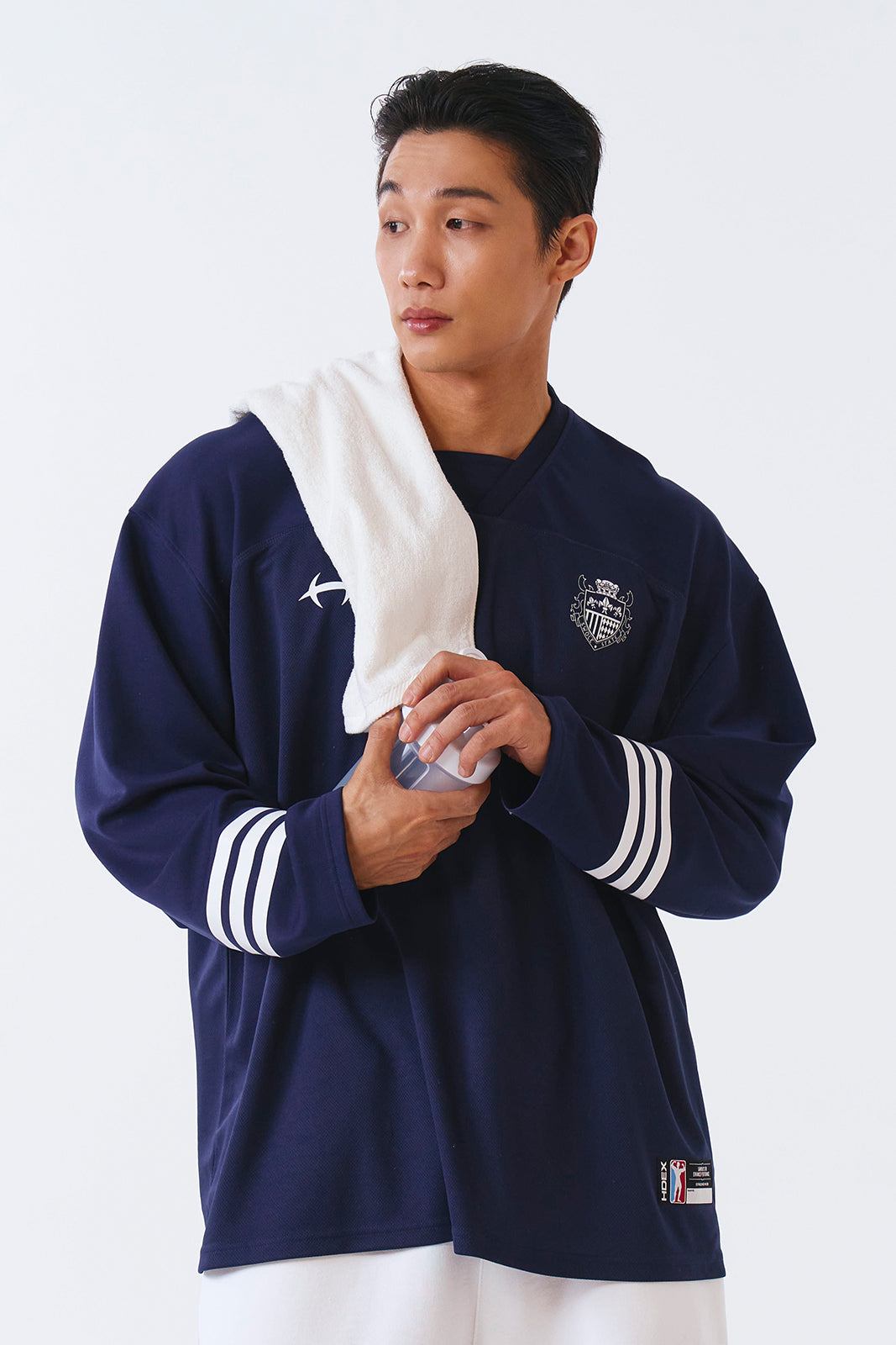 Mixed Mesh Rugby Long Sleeve
