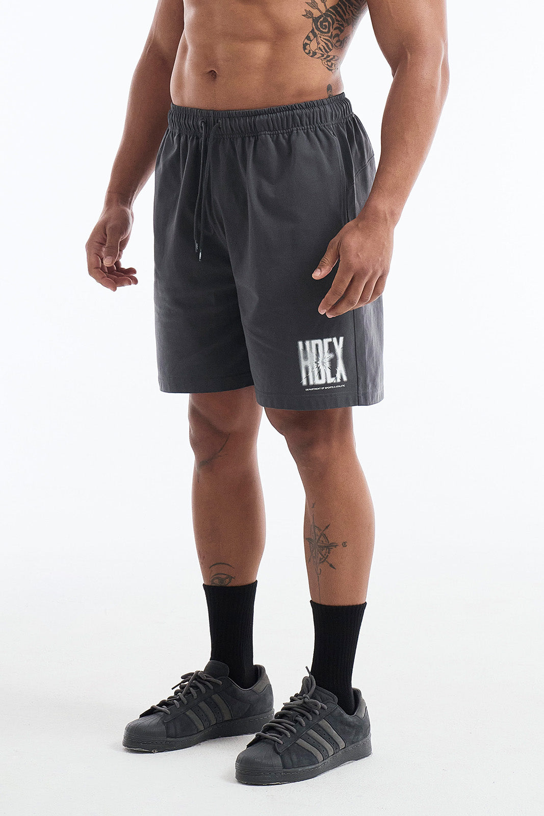 Crack Printed Shorts