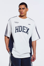 Side Color Block Short Sleeve