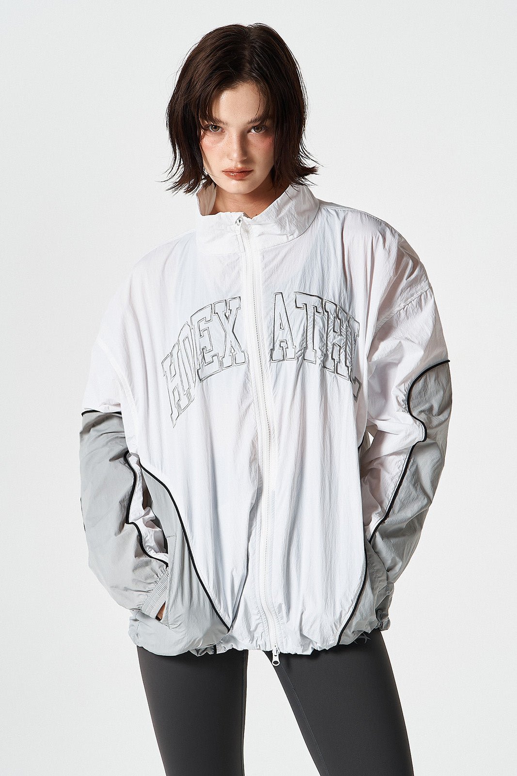 Athletic Color Block Jacket