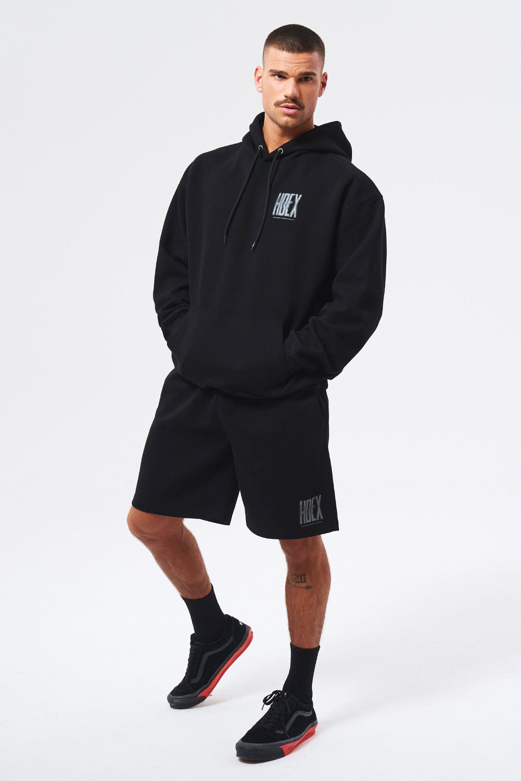 Crack Printed Sweat Shorts