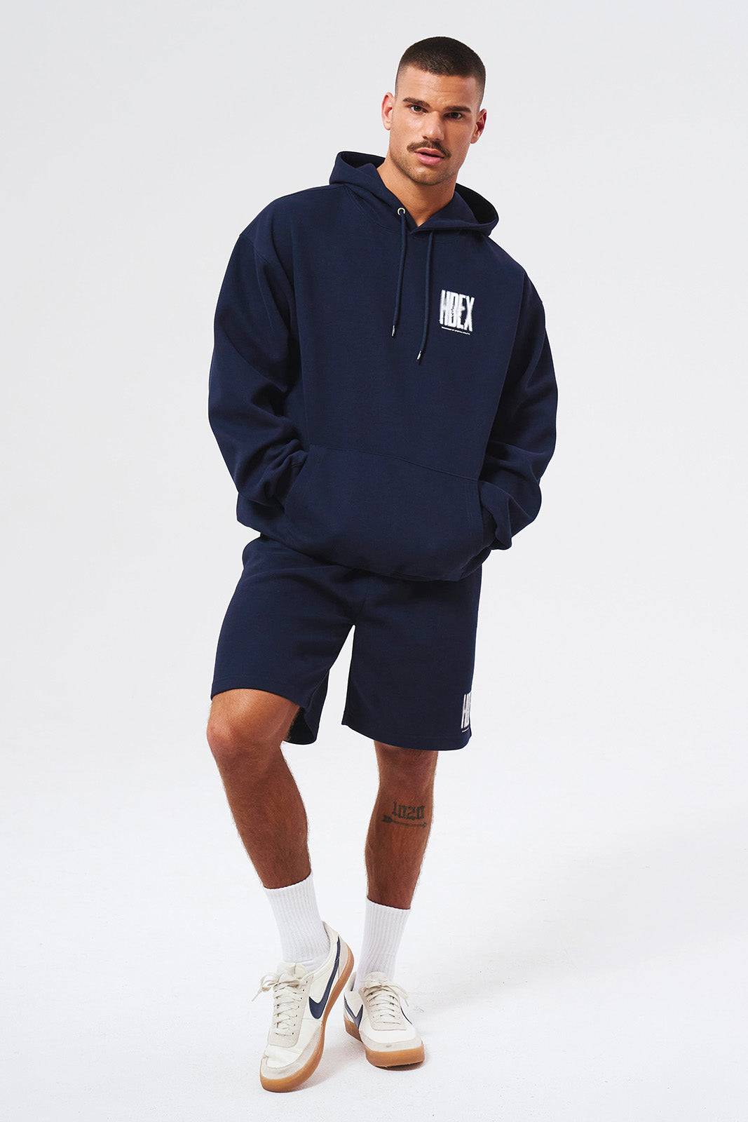 Crack Printed Sweat Shorts