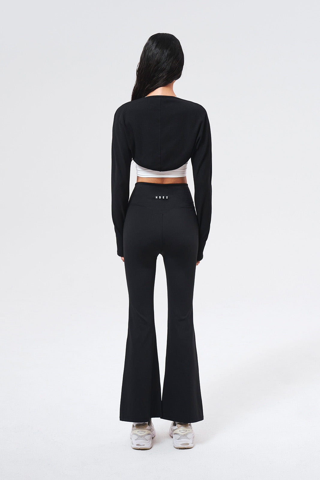 Womens Firm Support Bootcut Leggings (Short Ver)