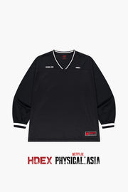 [HDEX X PHYSICAL: ASIA] Giant Fit Track Long Sleeve-Black