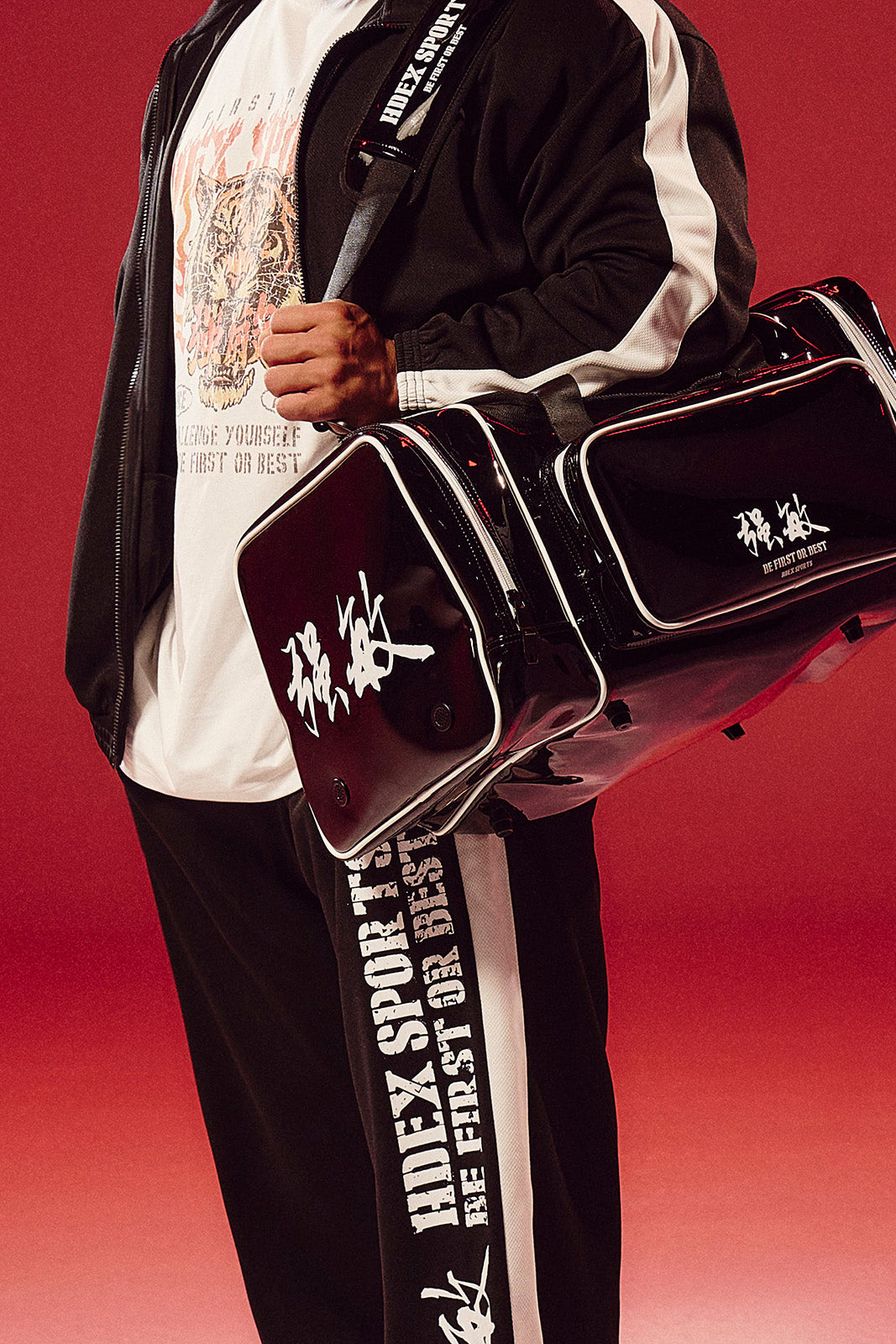 Strong Dexter Enamel Duffel Bag