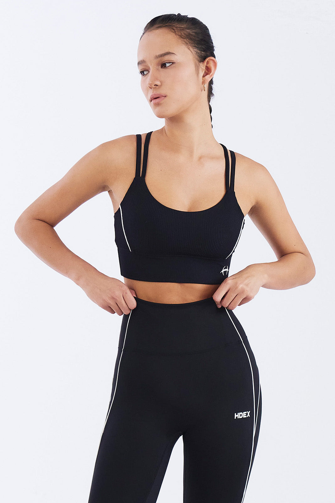 Women`s Support Ribbed Bra Top