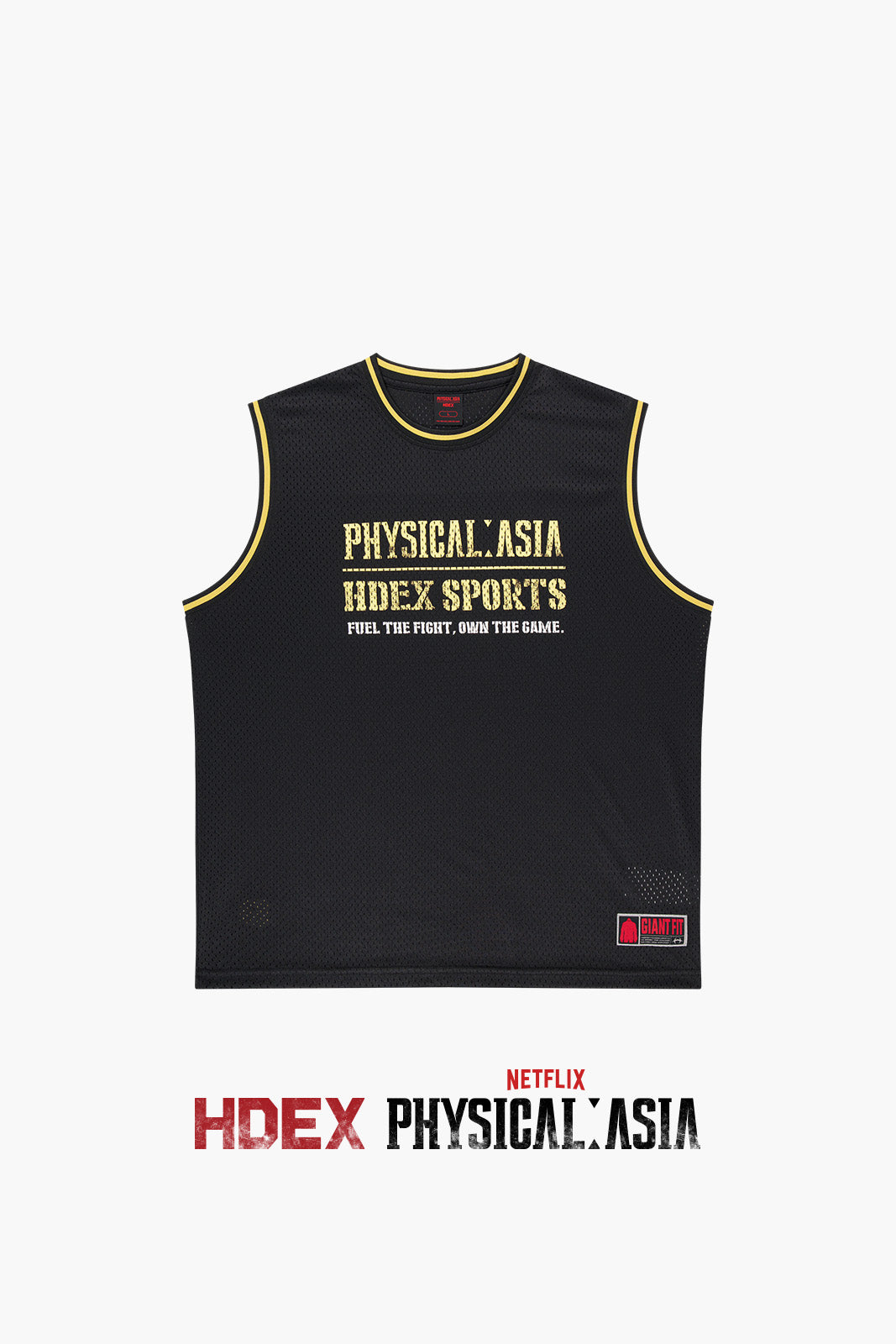 [HDEX X PHYSICAL: ASIA] Giant Fit Team Sleeveless-Gold