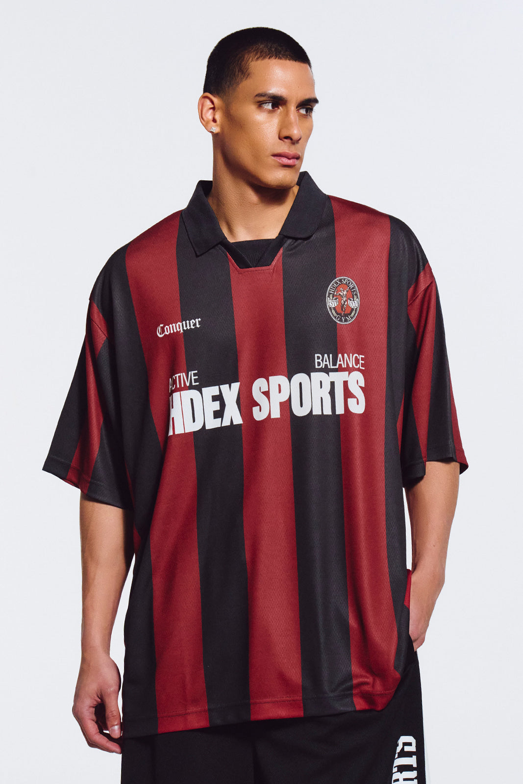 Striped Jersey Uniform Short Sleeve