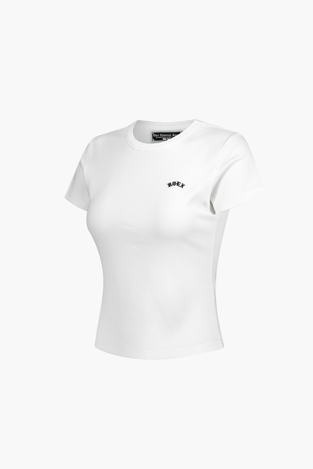 Essential Ribbed Relaxed Fit Short Sleeve