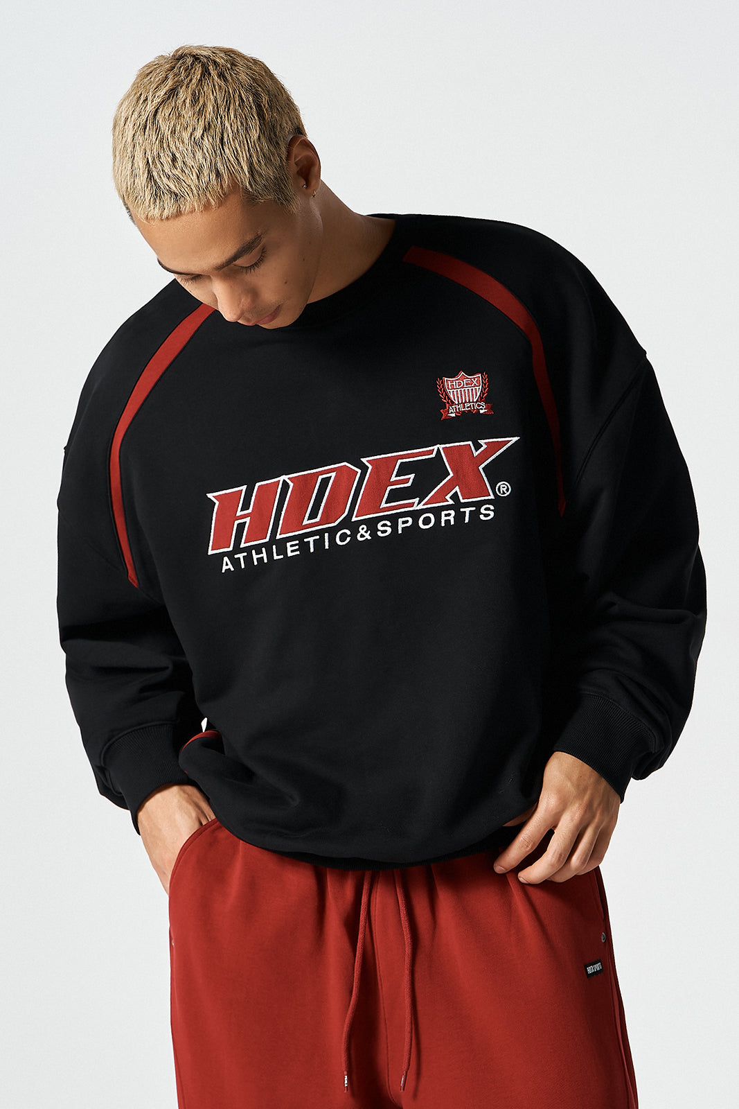 Origin Color Block Sweat shirt