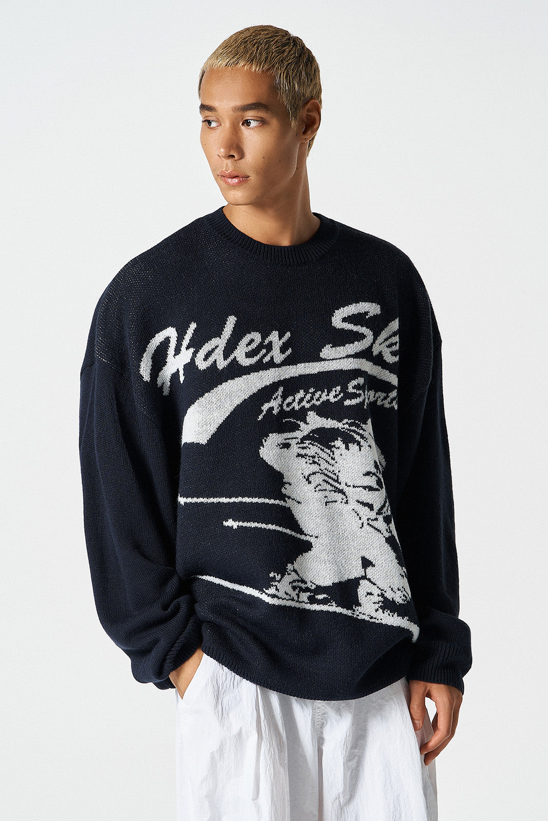 Over Fit Ski Knit