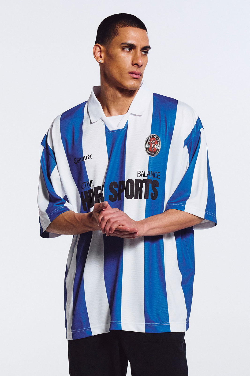 Striped Jersey Uniform Short Sleeve