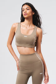 Womens Support Piping Bra Top