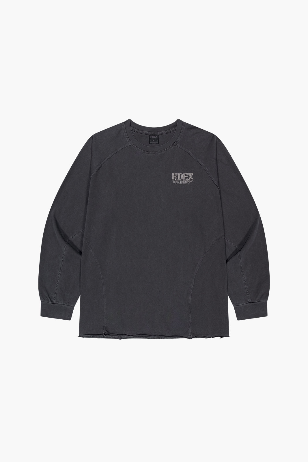 Core Back Logo Pigment Long Sleeve