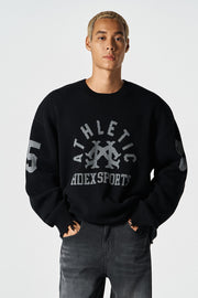 Rugby Knit Sweat Shirt
