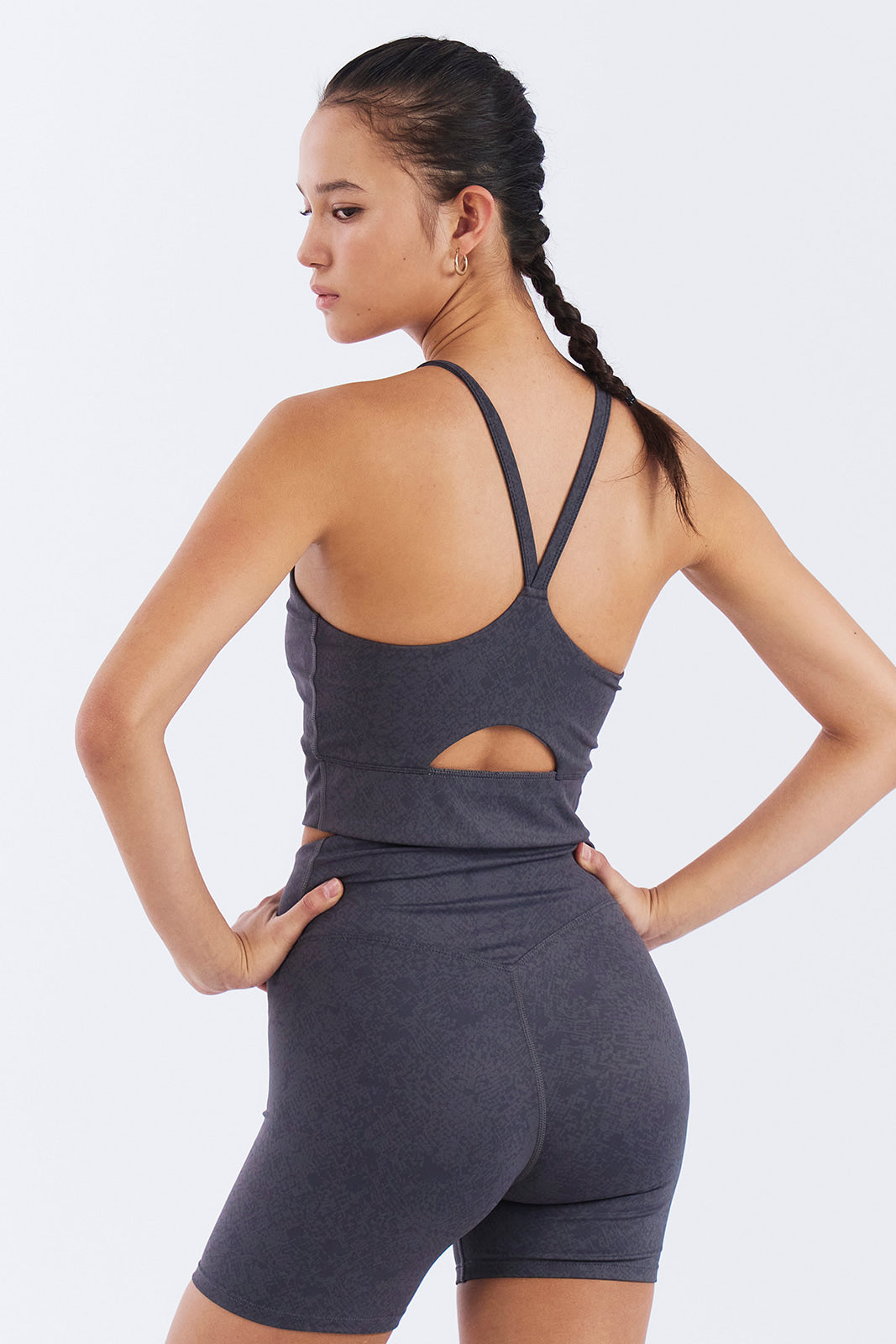 Women`S Python Strap Halter Neck Bra Top