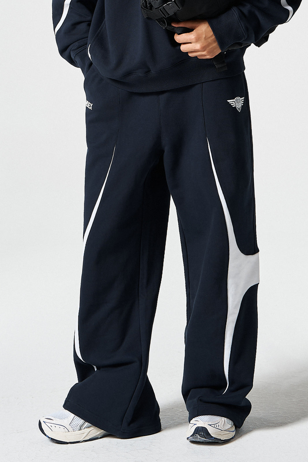 Winged Logo Color Block Sweat pants