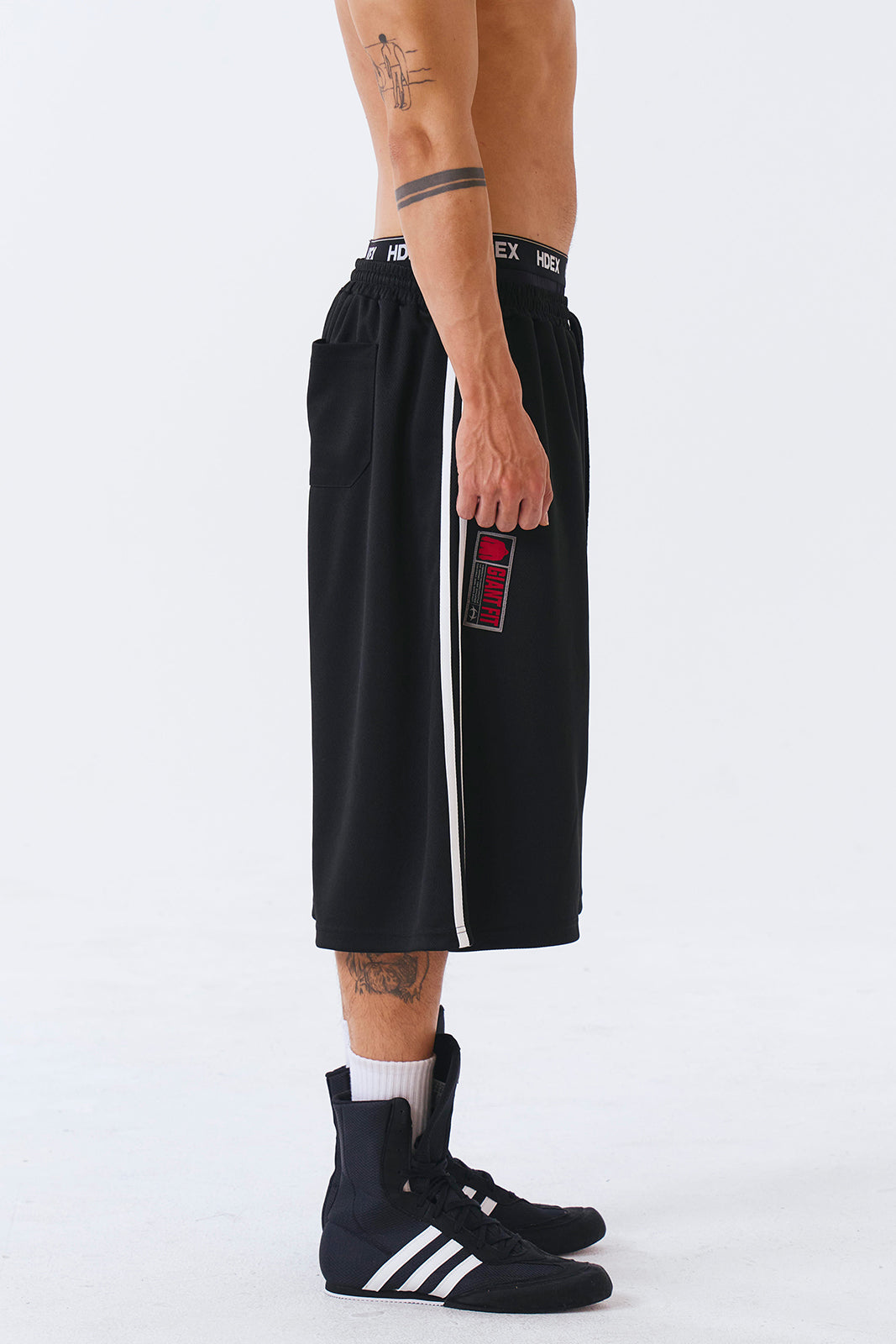 Giant Fit Mesh Bermuda Shorts