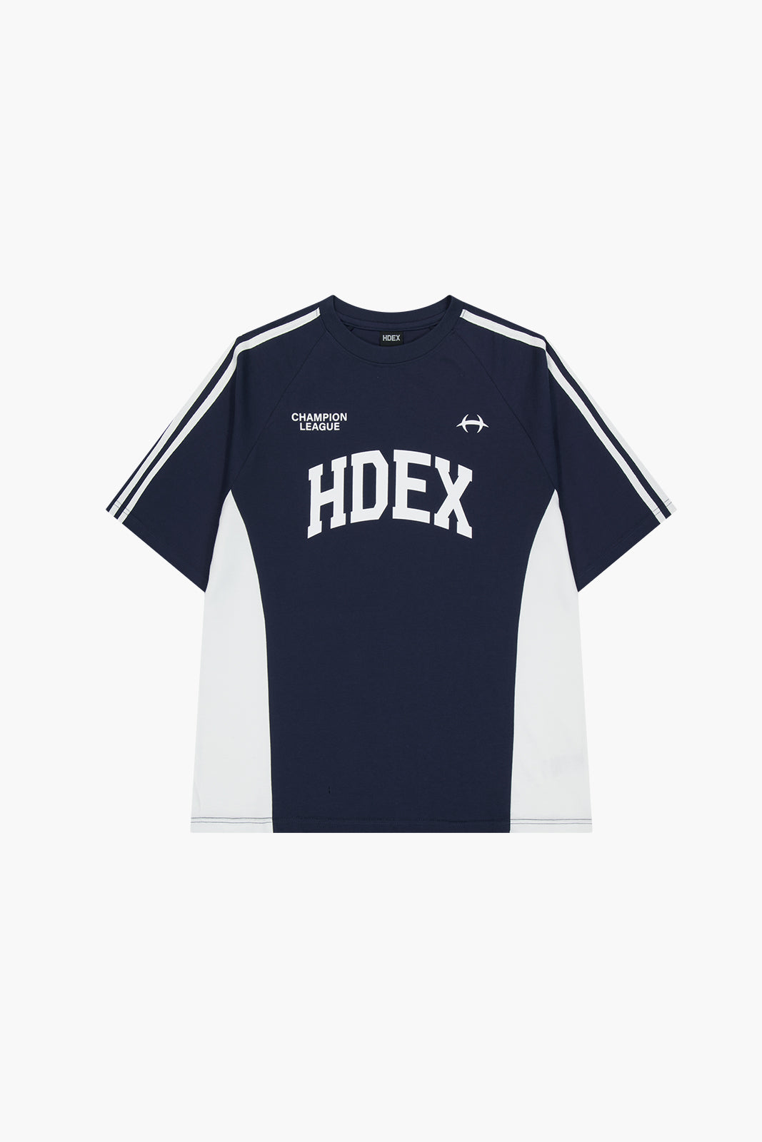 Side Color Block Short Sleeve