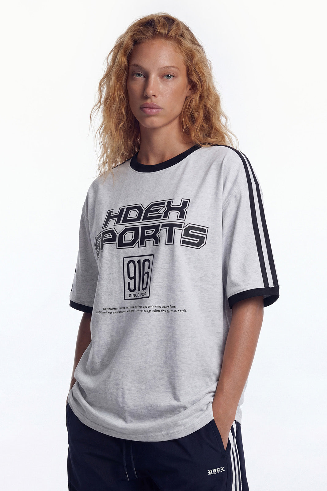 Free Ringer Over Fit Short Sleeve