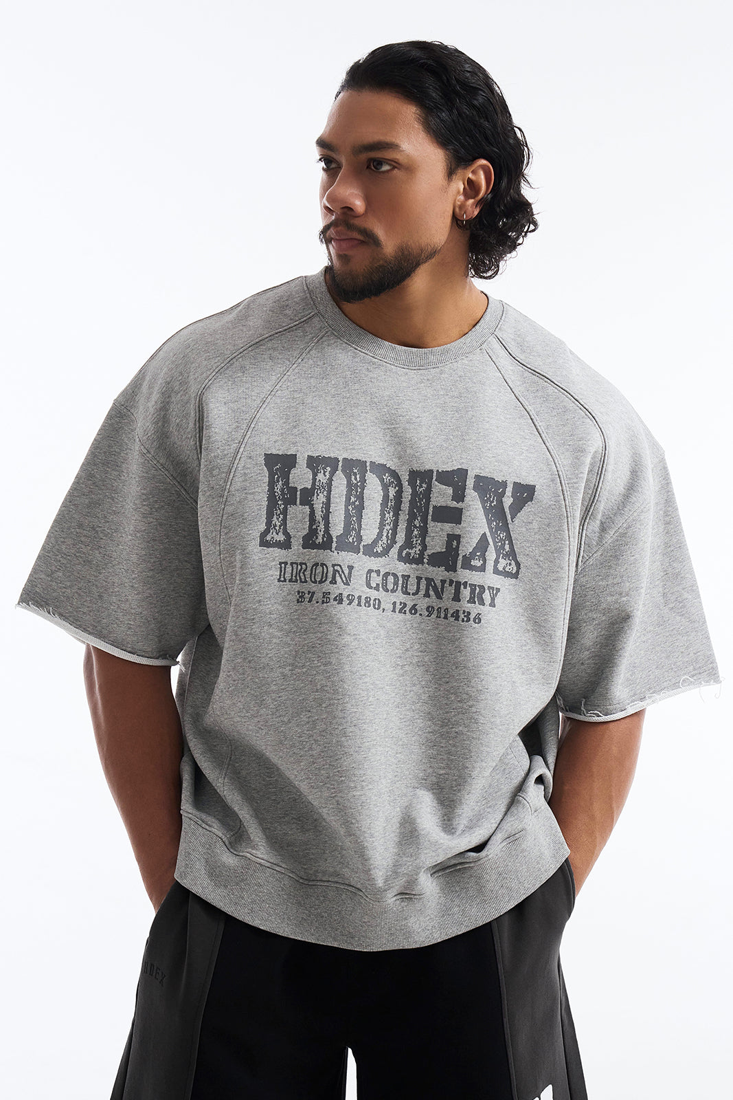 Core Cut Line Half Sweatshirt