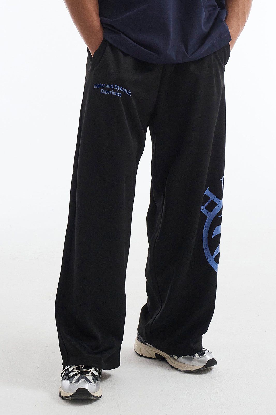 Crown Giant Fit Mesh Wide Pants
