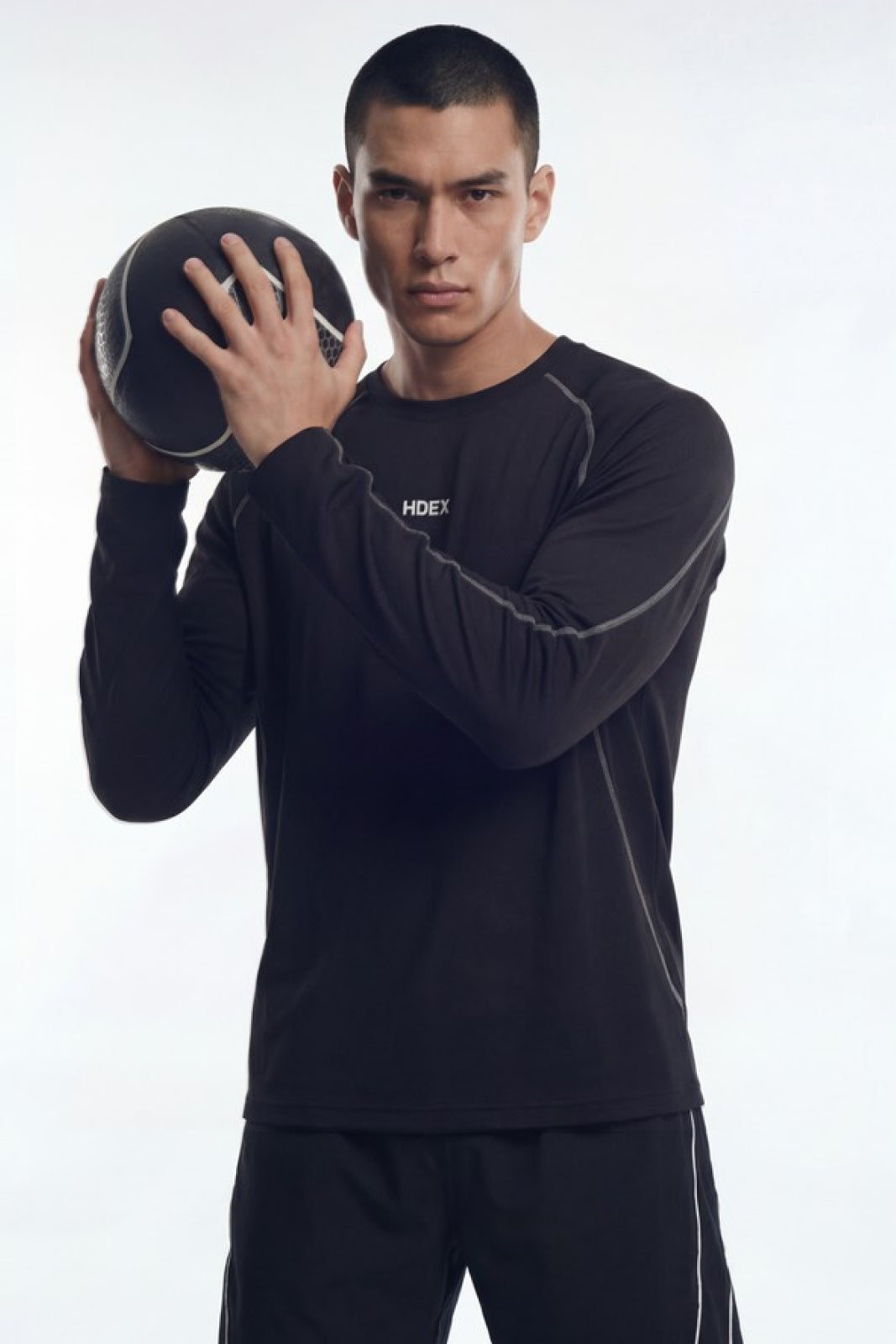 Active Mesh Stitch Long Sleeve