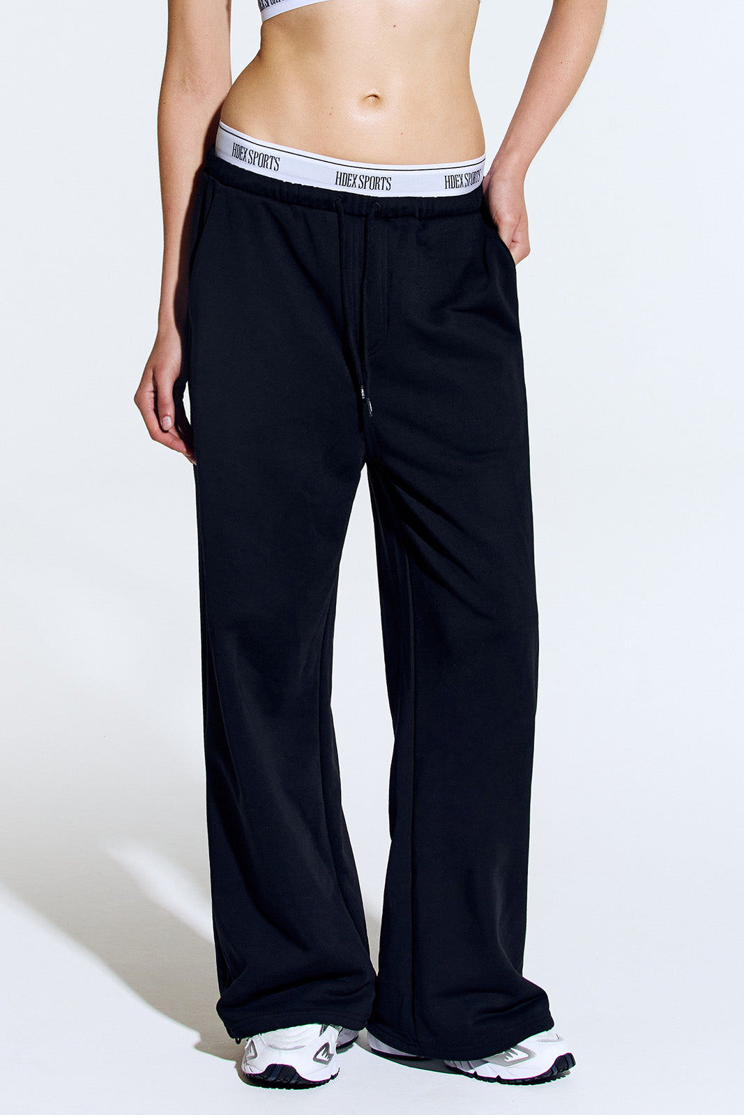 Banding Retreat Double Layer Sweat Pants