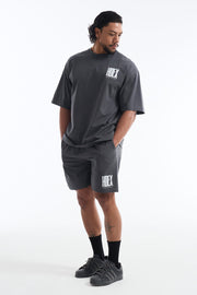 Crack Printed Shorts