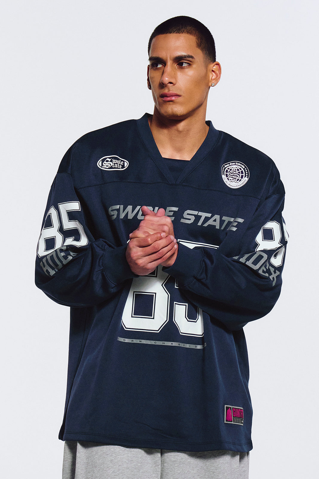 【HDEX】 The Mass 212 Giant Fit Rugby Jersey Long Sleeve HDEX The Mass 212 Giant Fit Rugby Jersey Long Sleeve -