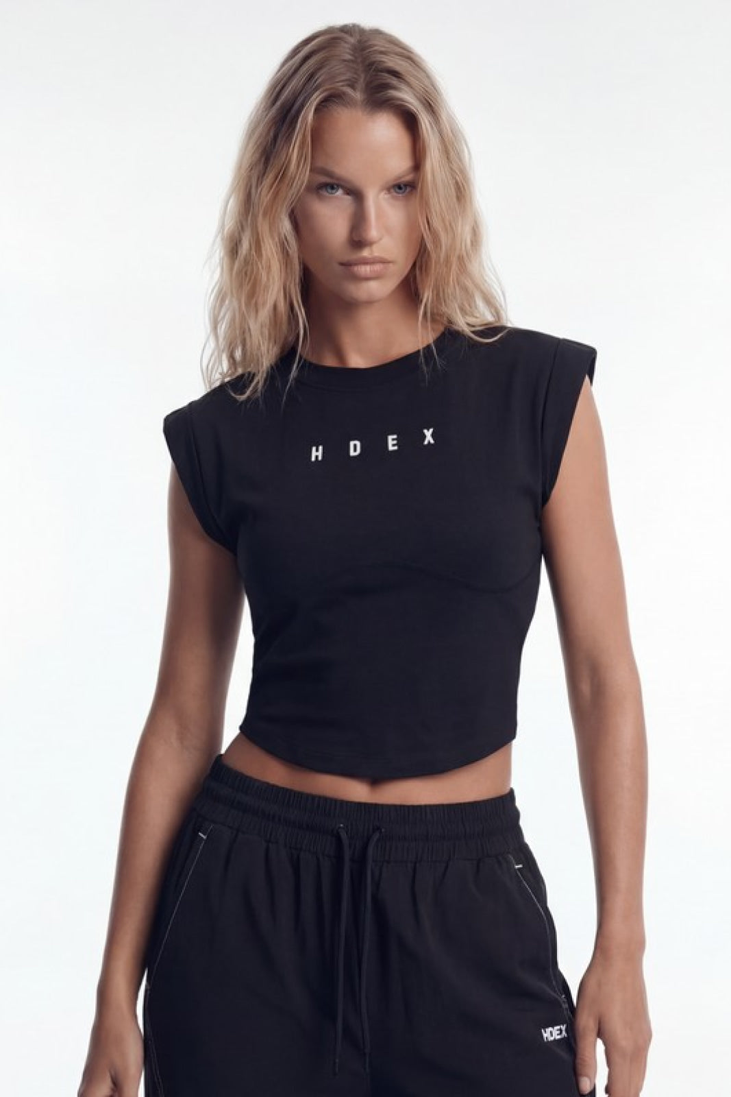 Mild Roll-Up Crop Sleeveless