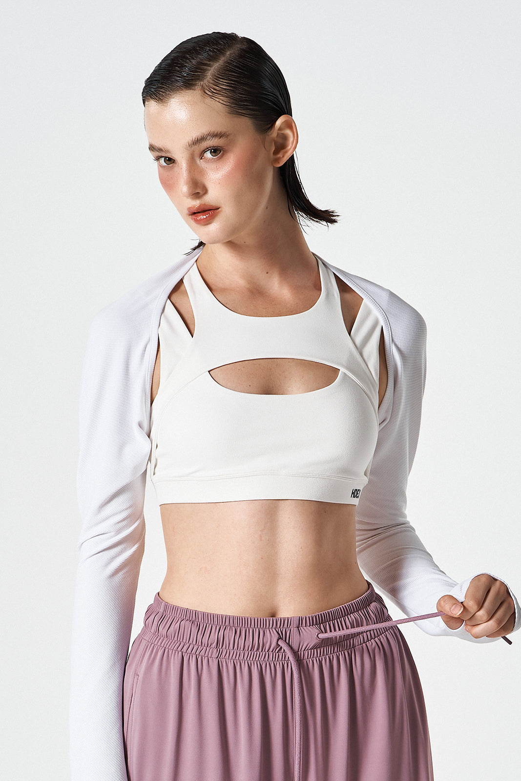 Womens Support Two Line Bra Top