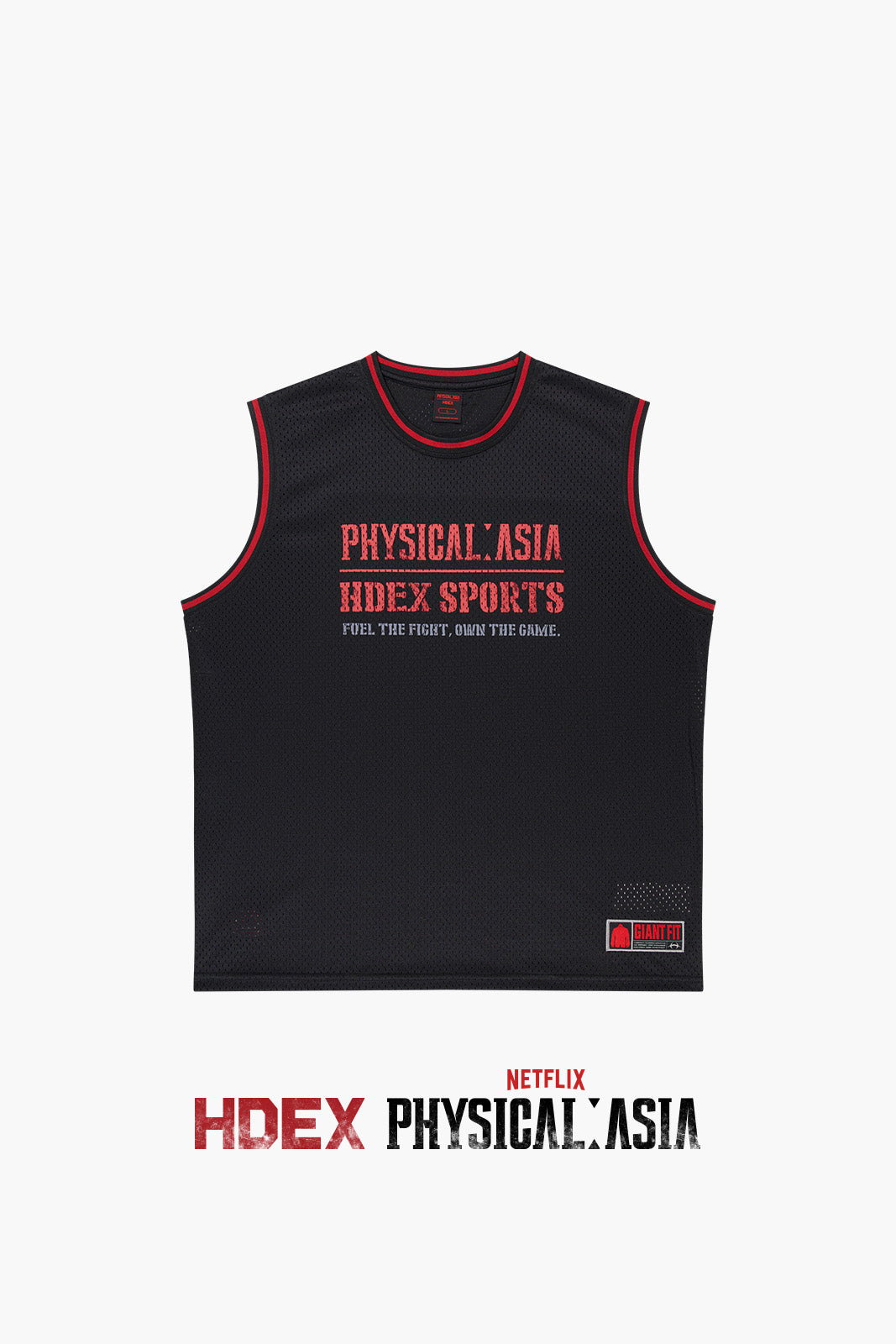 [HDEX X PHYSICAL: ASIA] Giant Fit Team Sleeveless-Red