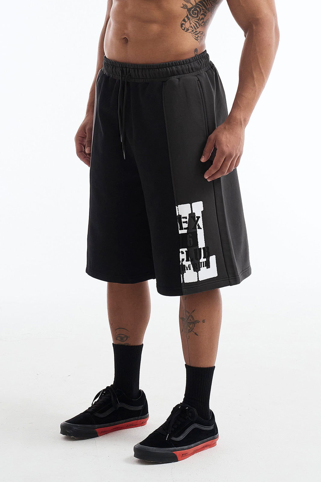 Lift Damage Block Sweat Shorts