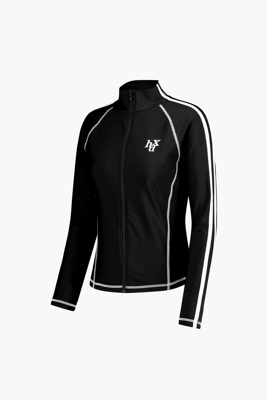 Women`s Track Zip-Up Rash Guard