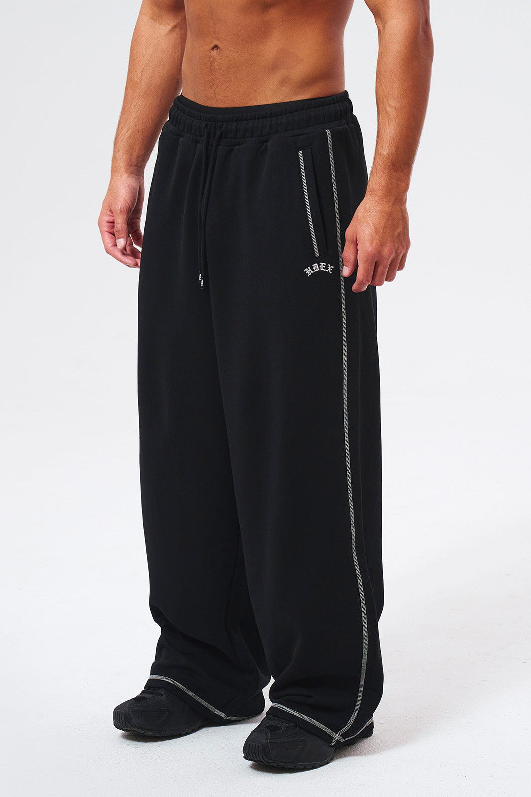 Contrast Sweat pants