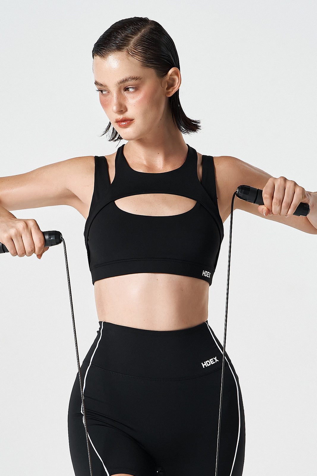 Womens Support Two Line Bra Top